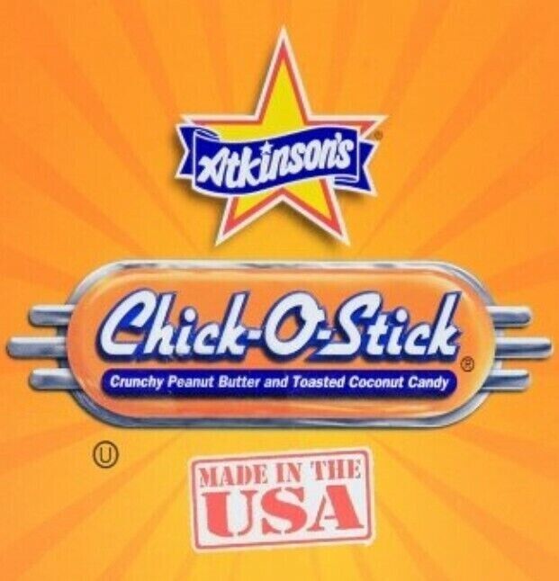 Chick-O-Stick Crunchy Peanut Butter and Toasted Coconut Candy .7 Oz.