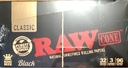 RAW Cones King Size Black 3/32 ct