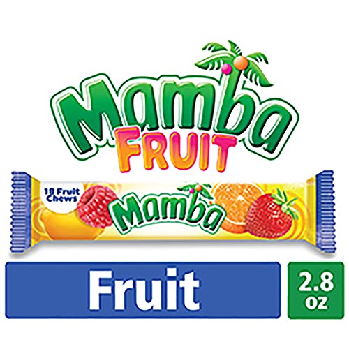 Mamba Fruit Chews Candy  18 Pieces Pack of 24
