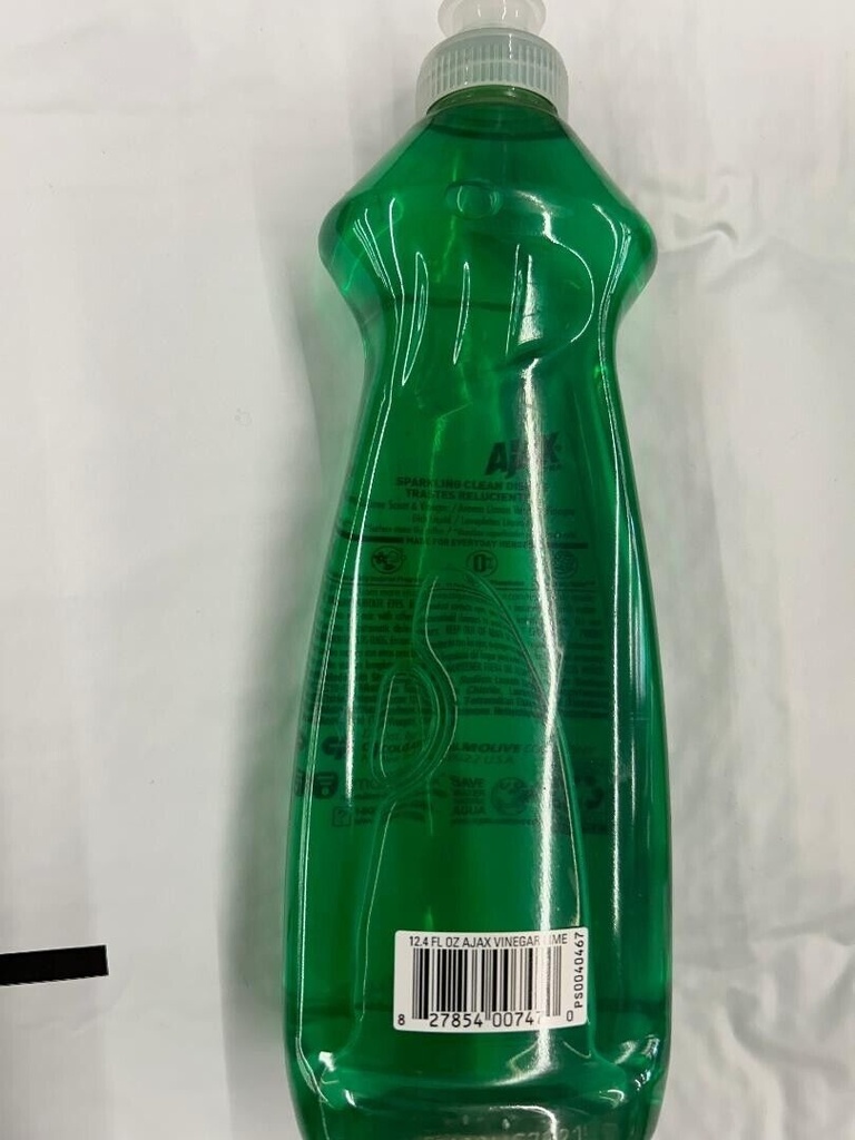 Ajax Ultra Liquid Dish Soap Vinegar + Lime 12.4fl Oz 2 Ct