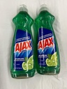 Ajax Ultra Liquid Dish Soap Vinegar + Lime 12.4fl Oz 2 Ct