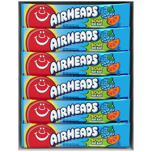 airheads sour blue blast 36 bar