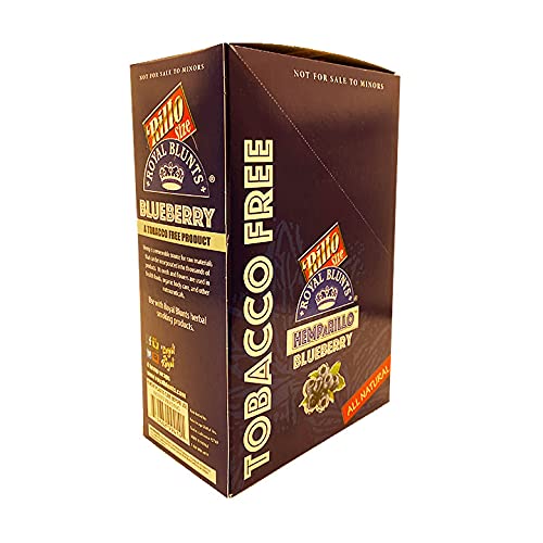 Royal Hemparillo Blueberry - 15 Packs per Box 4 Wraps per Pack - (1 Count)