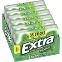 EXTRA Spearmint Sugarfree Gum  35 Stick  Pack of 6