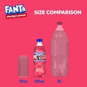 Fanta, Fruit Punch Caffeine Free Soda Soft Drink, Chucky's Punch Halloween Edition, 20 Oz