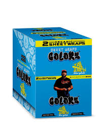 Colors Sheet Wrap Blue Gelato 25 ct. 2 pk.