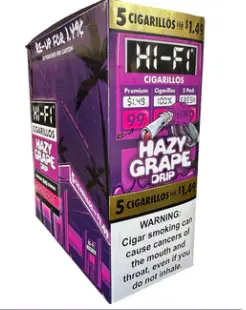 Hi-Fi Hazy Grape $1.49 15CT/5PK