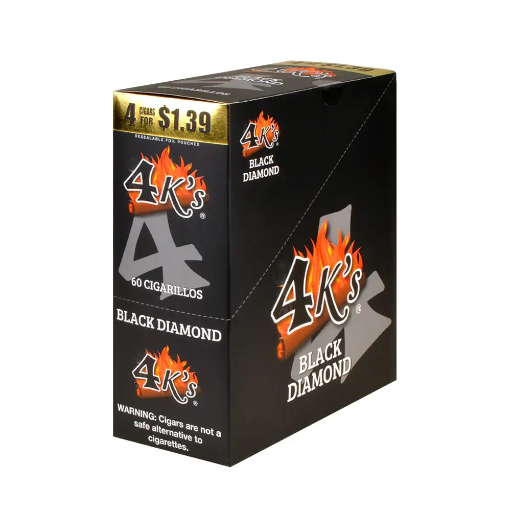 4K Cigar Black Diamond 4/1.39 15CT