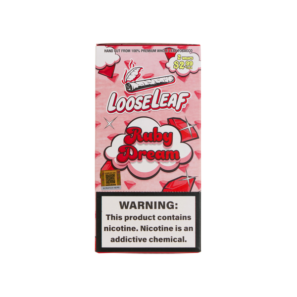 LOOSELEAF 20/2PK RUBY DREAM LEAF