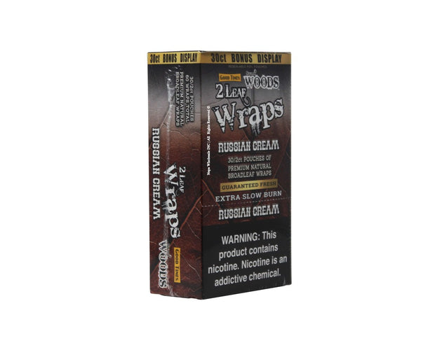 [842426149334] WOODS WRAP RUSSIAN CREAM 30/2PK