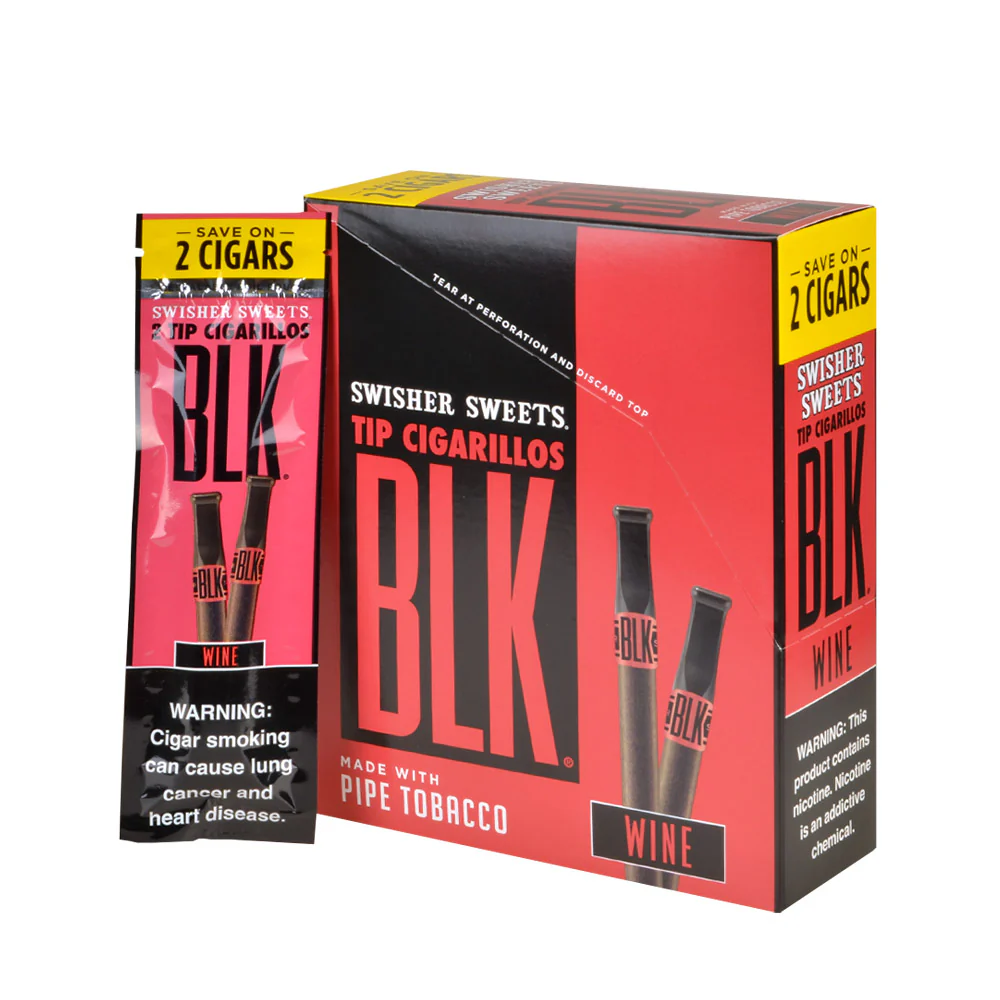 SWISHER BLK 15/2PK WINE
