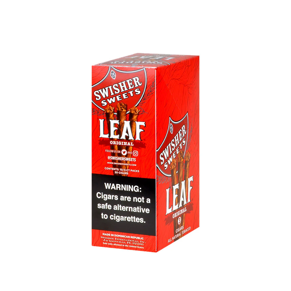 SWISHER LEAF ORIGINAL 10/3PK