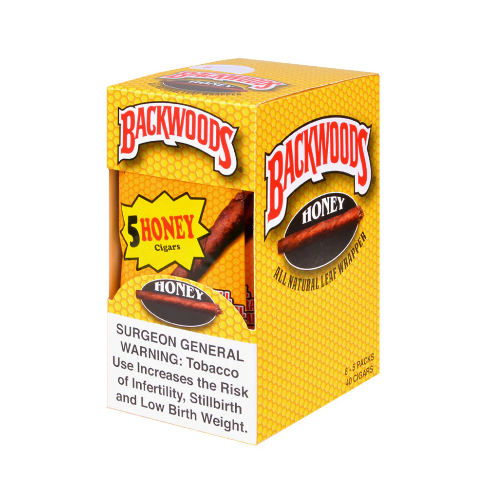 BACKWOODS HONEY 5/8PK