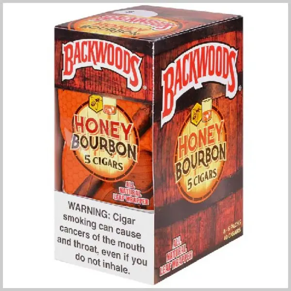 BACKWOODS HONEY BURBON 5/8PK