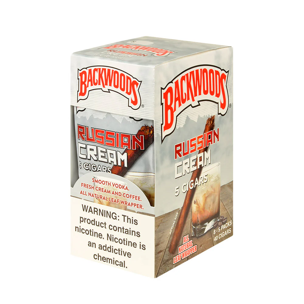 [071610302792] BACKWOODS RUSSIAN CREAM 5/8PK 