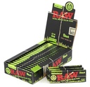 RAW Black Organic Size 1 1/4 Rolling Paper 