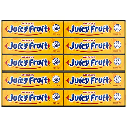JUICY FRUIT TWIN PK 40CT/5STK