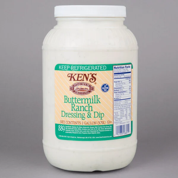 [806795008623] West Creek Buttermilk Ranch Dressing 1 Gal.