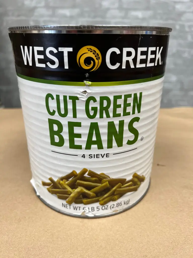 [806795028911] West Creek Cut Green Beans 2.86 kg