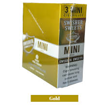 SWISHER MINI GOLD 15/3PK
