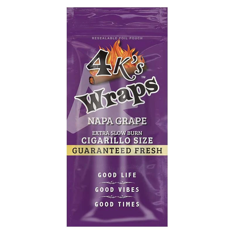 4K WRAP 4/1.29 NAPA GRAPE 30/4CT