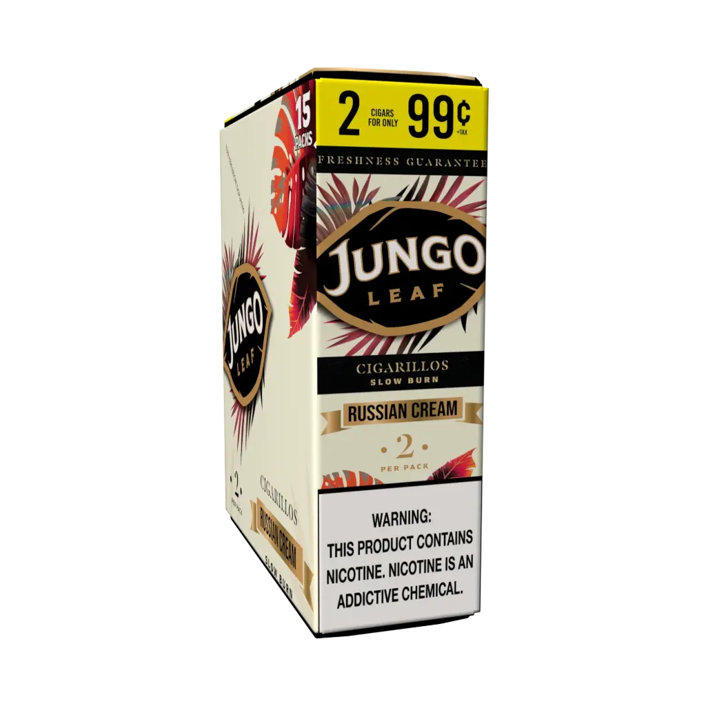 [850057661613] Jungo Leaf Russian Cream 15ct 2/.99