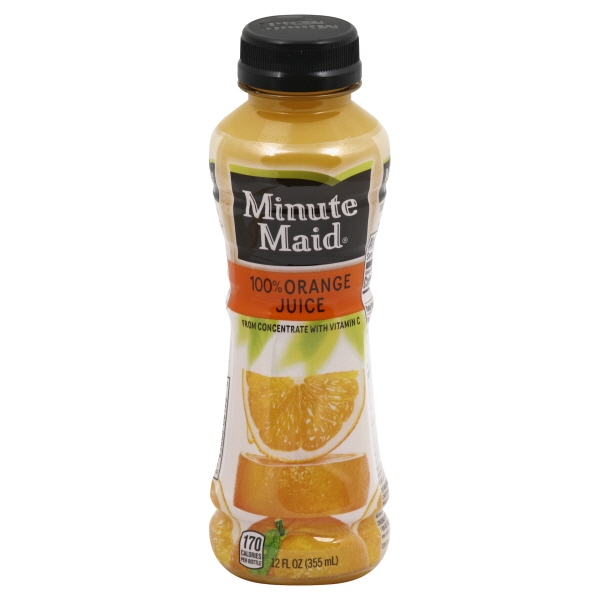 MINUTE MAID JUICE 12OZ/24CT ORANGE