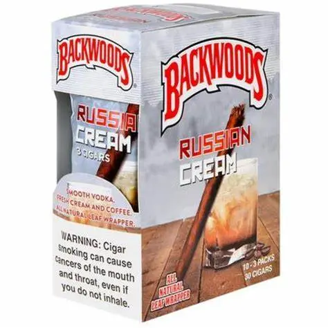 BACKWOOD 10/3PK RUSSIAN CREAM