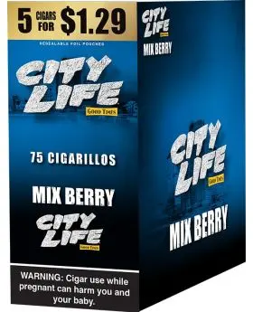 CITY LIFE MIX BERRY ($1.29 )15/5PK
