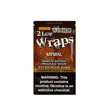 [842426156325] WOODS WRAP NATURAL 30/2PK
