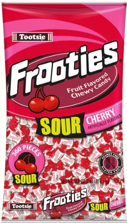 [071720078587] FROOTIES SOUR CHERRY 360CT/BG