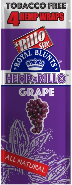 HEMPARILLOS GRAPE15/4PK