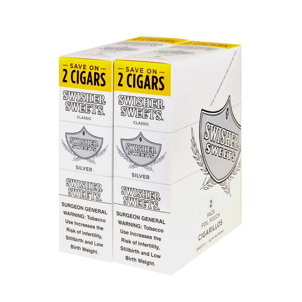 SWISHER SWEETS SILVER 2PC/30CT