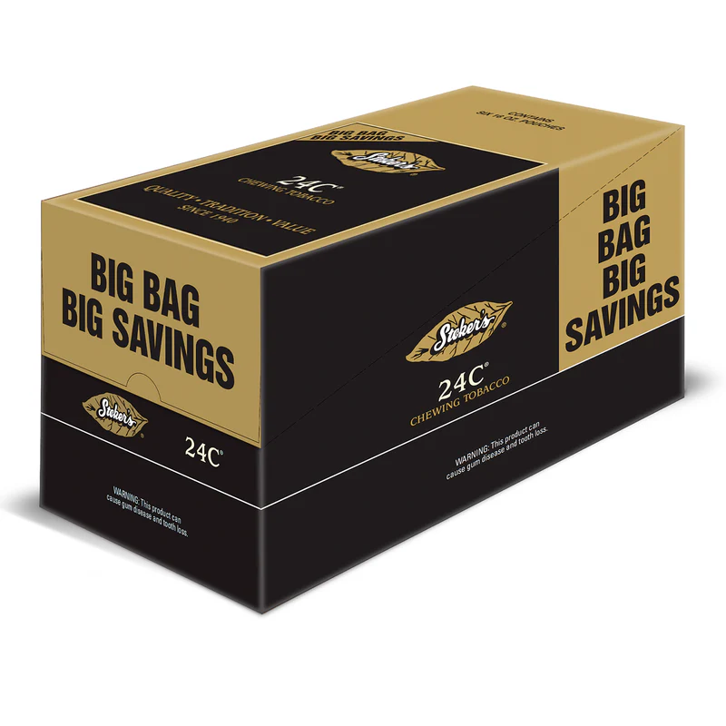 STOKERS 24C CHEWING TOBACCO 6/16OZ POUCHES
