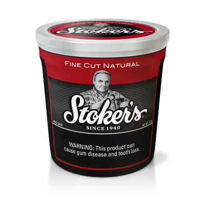 STOKER 12OZ FINE CUT NATURAL TUB