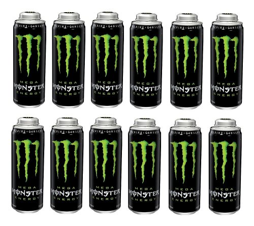 Monster 24 oz, 12 pk. 