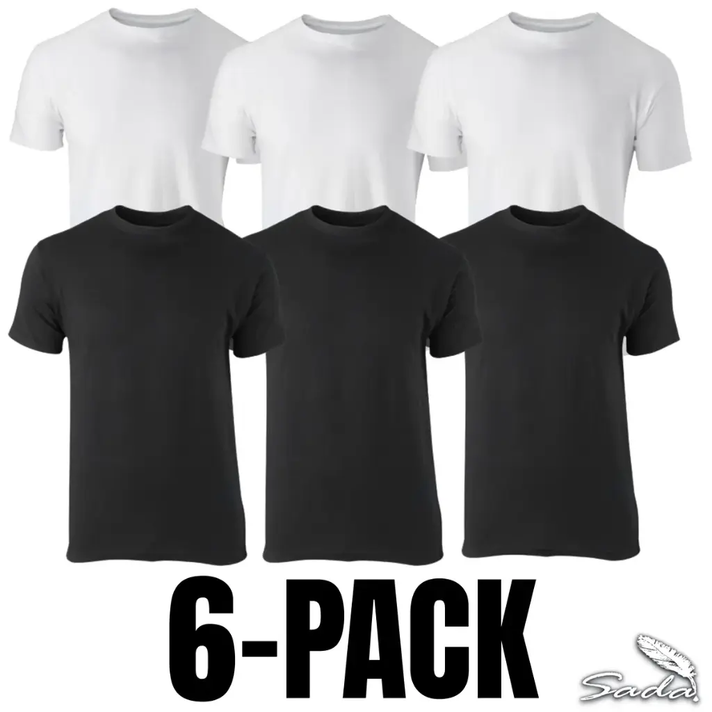 SADA BLACK S/6CT T-SHIRT