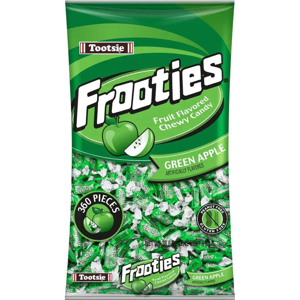 FROOTIES GREEN APPLE 360CT/BG