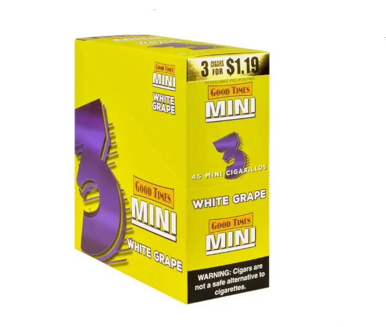 GOOD TIMES MINI 3/1.19 WHITE GRAPE 15/3PK