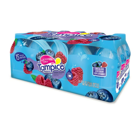 [095188012648] Tampico Blue Raspberry Punch 10 oz 15 pk. 