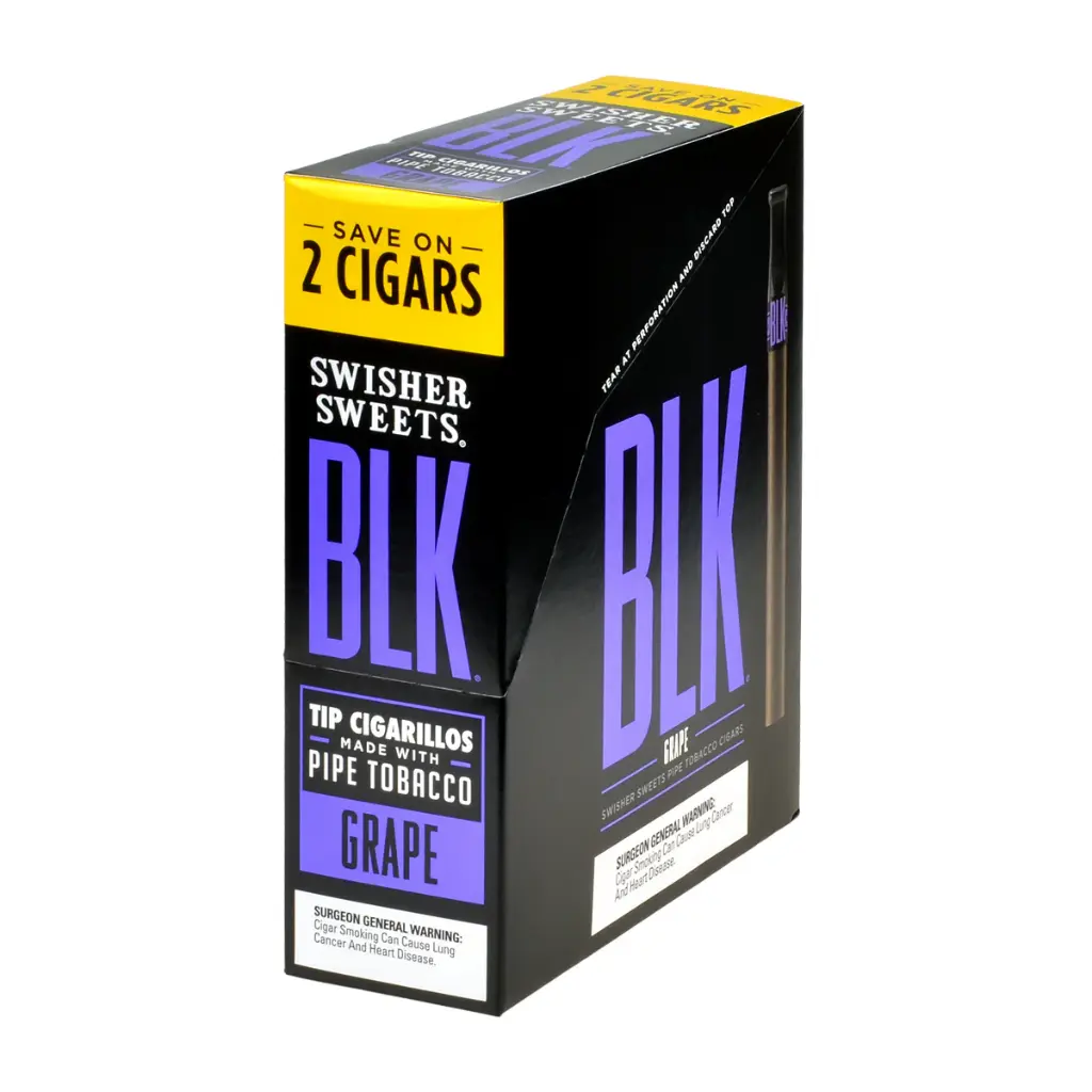 SWISHER BLK 15/2PK GRAPE