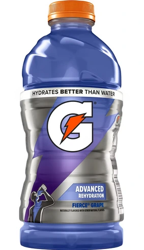 GATORADE FIERCE GRAPE 28oZ/15CT