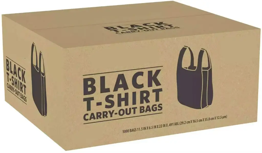 BLACK-THANK YOU 1/6BBL T-SACK 1000/CS