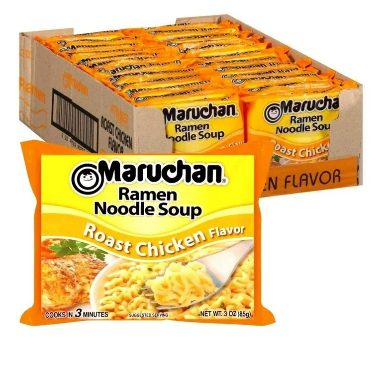 Maruchan Roast Chicken 8 oz, 24 pk.