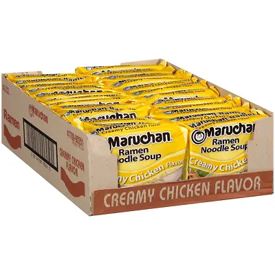 MARUCHAN NOODLE CREAMY CHICKEN 12CT