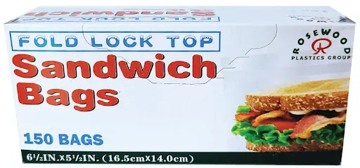 Rosewood Sandwich Bags 150 Ct