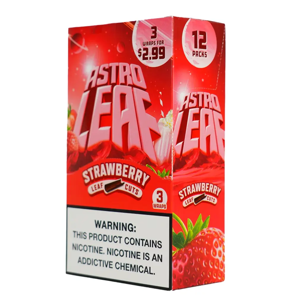 ASTRO LEAF STRAWBERRY 12CT/3PK 2.99