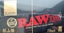 RAW Cones King Size Black 3/32CT