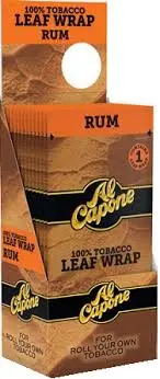 [717519195447] Al Capone Leaf Wrap Rum 18CT/1pk
