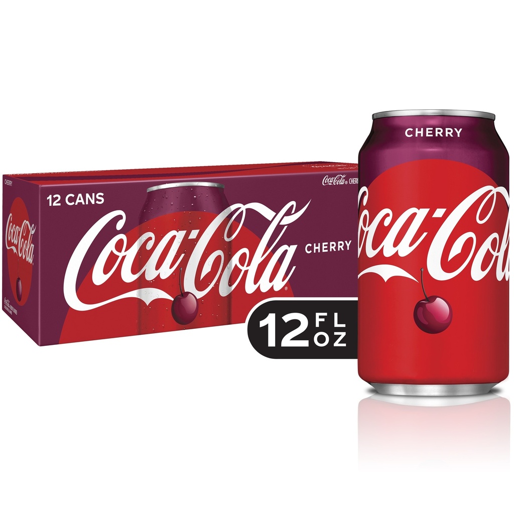 [049000031034] COKE CHERRY 12OZ 2/12CT